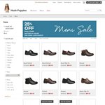 Hush Puppies - Further 25% off Sale Items with Code