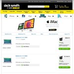 15% OFF Apple Macs at DickSmith Online, Excludes Mac Mini and Accessories