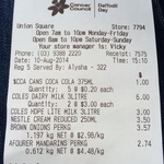 $0.20/Ea Cans of Coca Cola at Coles Union Square, Brunswick - VIC