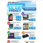 Wireless1 Click Frenzy (Incl Nexus 7 Wi-Fi 32GB 1st Gen Refurbished for $139)