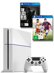 EB Games - $569: Black or White PS4 w/ Last of Us & FIFA 15 OR w/ FIFA 15, Killzone: Shadow Fall & inFAMOUS: Second Son