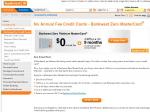 Bank West Zero Platinum MasterCard $0 Annual Fee and Premium Benefits