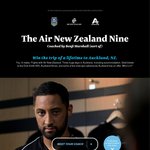 Win a Trip for You and 8 Mates to Auckland from Air New Zealand