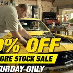 Supercheap Auto 20% off All Store Stock Saturday 24/1 Instore+Online