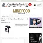 Win 1 of 5 Remington Salon Collection Dryers from Mindfood