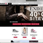 Reebok Flat 40% off Store Wide + Free Shipping over $100 Excludes Zpump
