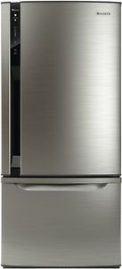 panasonic 554l bottom mount fridge