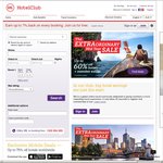 Hotel Club: $25 of $175, $50 off $300 & $100 off $500 (AUD) at Participating Hotel