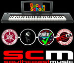SCM (South Coast Music) - Yamaha NP11 Piano Style Keyboard + Bonus 3 DVD Pack for $239 Delivered