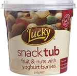 Fruit & Nut Mix with Yoghurt Berries 210g, Dry Roasted Nut Mix Snack Tub 160g $2.00 Ea @ Coles