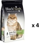 Black Hawk Adult Cat Grain Free Chicken 4x3kg Bags for $104.90 Delivered @ Gopet.com.au