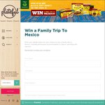 Win a Family Trip to Mexico [Purchase $10 Worth of Old El Paso Products from Woolworths]