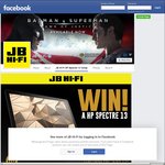 Win an HP Spectre 13 Laptop Worth $2298 @ JB Hi-Fi Facebook