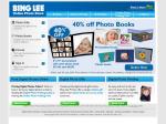 40% off Photo books and more at Bing Lee Online Photo Store