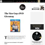 Win 1 of 5 Copies of The Nice Guys on DVD from The Weekly Review (VIC)