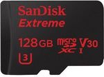 SanDisk Extreme 128GB U3 90MB/s MicroSD Card $68 Delivered @ PC Byte eBay