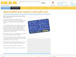 Spend $200 and Receive a $20 Gift Card at IKEA