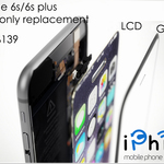 $99/$139 for iPhone 6S /6S Plus Screen Glass Only Replacement @ iPhixrepairs (Eastwood, NSW)