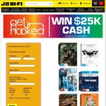 Win $25,000 Cash from JB Hi-Fi [Purchase Roadshow DVD/Blu Ray]