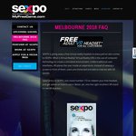 SEXPO Melbourne 2016 - Free VR Headset