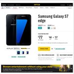 Samsung Galaxy S7 Edge 32GB - 20GB Data, Unlimited National/Intl Calls, 10 Days Intl Roaming for $100/Month (24 Months) @ Optus