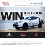Win a Triton from Tweed Coast Auto Group