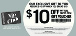 $10 Off $10+ Spend @ Spotlight QLD - VIP Membership Req