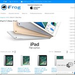 iPad 9.7" 5th Gen (2017) Various Models (I.e. 128GB Wi-Fi - $527.14 + $19.95 Post, 32GB Wi-Fi - $421.50 + $19.95 Post) @ iFrog