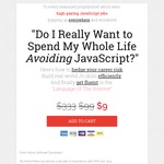 JavaScript - $9 Simple Programmer