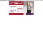 Suzanne Grae - free necklace with purchase