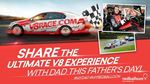 Win 1 of 11 V8 Race Car Experiences for 2 Worth up to $3,699 from Network Ten