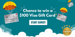 Win 1 of 3 $100 VISA Gift Cards from Canstar