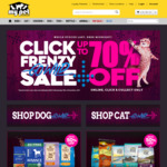 Up To 70% Off Select Items @ My Pet Warehouse (Click Frenzy)