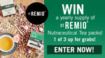 Win 1 of 3 Prizes of a Year's Supply of St Remio Nutraceutical Tea Worth $156 from Seven Network