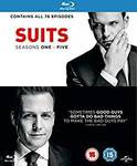 Suits Season 1-5 Blu Ray £24 ($43.79 AUD) Delivered @ Amazon UK