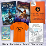 Win a Rick Riordan Book Pack from Megan Crewe