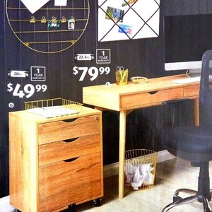 aldi scandi desk