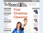Final Christmas Clearance at TieShop.com.au 60% off All Stock!