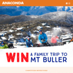 Win a Family Getaway to Mt Buller Worth $8,128 from Anaconda