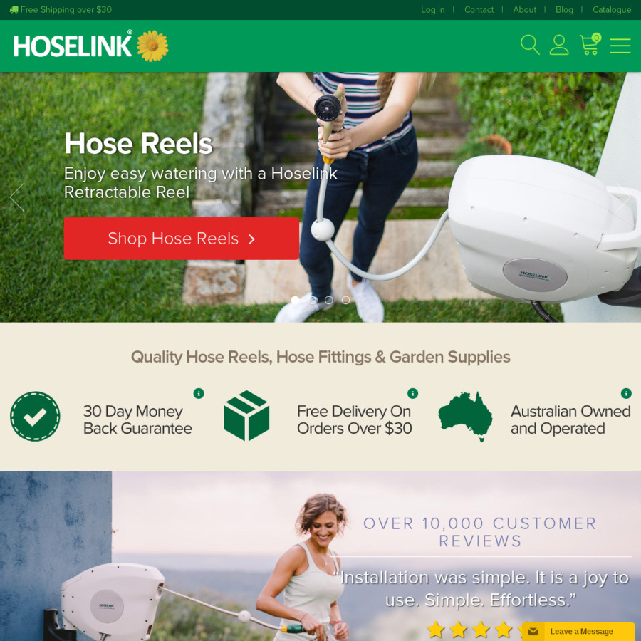 10 off (No Minimum Spend) Hoselink OzBargain