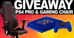 Win a Limited Edition Days of Play PS4 Slim or Quersus Gaming Chair from WiLLiSGaming