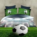 Encoft 3D Boys Bedding Sets Double Size Soccer Ball/Football 100% Polyester $26.55 