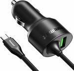 Tronsmart 33W QC 3.0 & Type-C Car Charger $18.69 + $5.99 Delivery (Free with Prime/ $49 Spend) @ Tronsmart Amazon AU