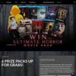 Win a Horror Movie Pack Worth $234.72 or 1 of 5 IT Merchandise Packs Worth $188.99 from Roadshow