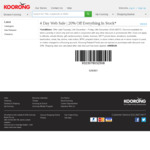 20% off Sitewide @ Koorong