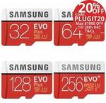 Samsung Evo Plus Micro SD Card - 128GB $28.80, 256GB $73.20 Delivered @ iot Hub eBay