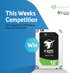Win a Seagate Exos X12 Enterprise 12TB Hard Drive Worth $730 from Scan