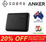 20% off Storewide - Anker PowerCore 13000mAh 3A 2 Port USB Power Bank $47.96 Delivered @ SOBRE eBay Store