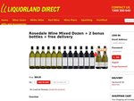 Rosedale Ridge Mixed Dozen + 2 Bonus Bottles $69 Free Delivery Liquorland Direct
