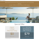 Free Travel Club Membership, Plus Save Additional 5% off Your First Booking at Club 1 Hotels